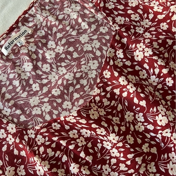 Reformation Olencia Dress in Flower Girl - Picture 10 of 16